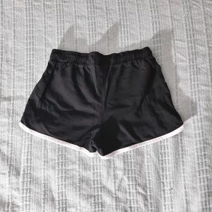 URBAN KIDS Black Athleisure Retro Shorts